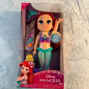 Disney Princess Ariel My Singing Friend Interactive Doll & Flounder Toy Pacific